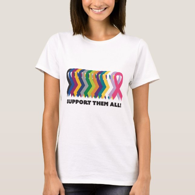 All Cancer Awareness T-Shirt (Front)