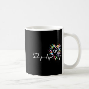 All Cancer Matters Awareness Day Heartbeat Ribbon  Coffee Mug
