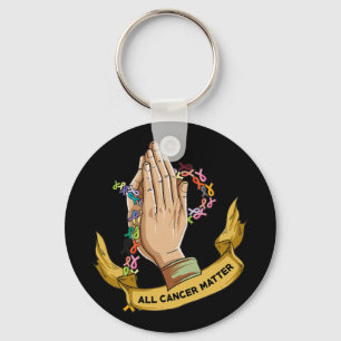 All Cancer Matters Awareness Day Pray  Key Ring