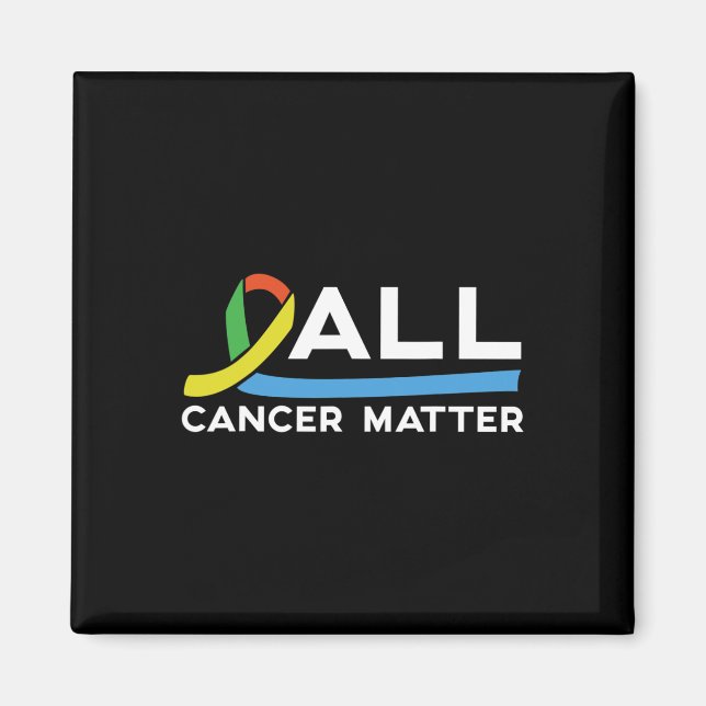All Cancer Problem World Cancer Day 1  Magnet (Front)