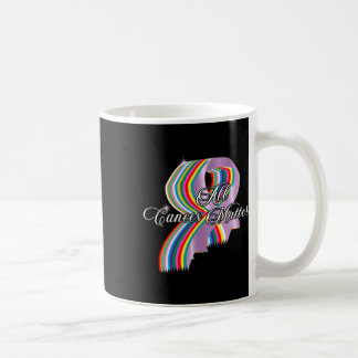 All Cances Problem All Ribbon World Cancer Awarene Coffee Mug