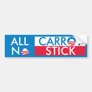 All Carrot No Stick Bumper Sticker