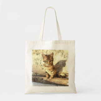 All Cats Are Black In The Dark Pencil Sketch Tote Bag