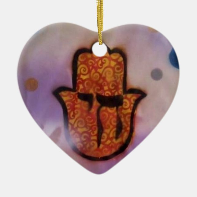 All Chai'd Up - The Potential Bee! Ceramic Tree Decoration (Front)