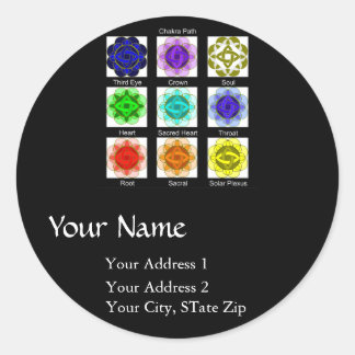 "All Chakra Balancing" Address Label