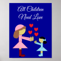 All Children Need Love: Dark Blue