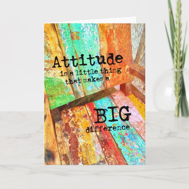 ALL COLORFUL Greeting Card (Front)
