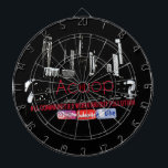 All Communities Working Out Pollution DartBoard<br><div class="desc">All Communities Working Out Pollution is a Non-Profit Organisation. 5.% of this item goes towards Acwop.org to better communities.</div>