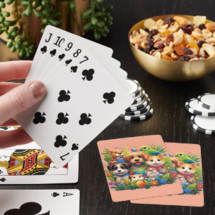 All Creatures Great & Small – Whimsical Wildlife Playing Cards