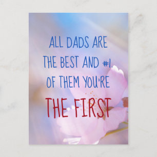 All Dads Are The Best Postcard