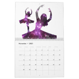 All Day Plie, Chasse, Jete ~ Ballet Design Calendar