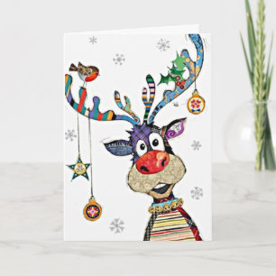 ALL DECKED OUT FOR CHRISTMAS JUST FOR YOU! CARD