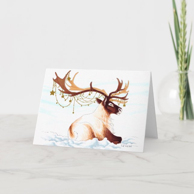 All Decked Out Holiday Card (Front)