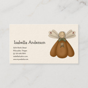 All dem Blessings · Pumpkin Angel Business Card