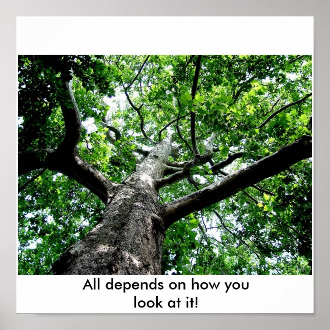 All depends on how you look at it! poster (Front)