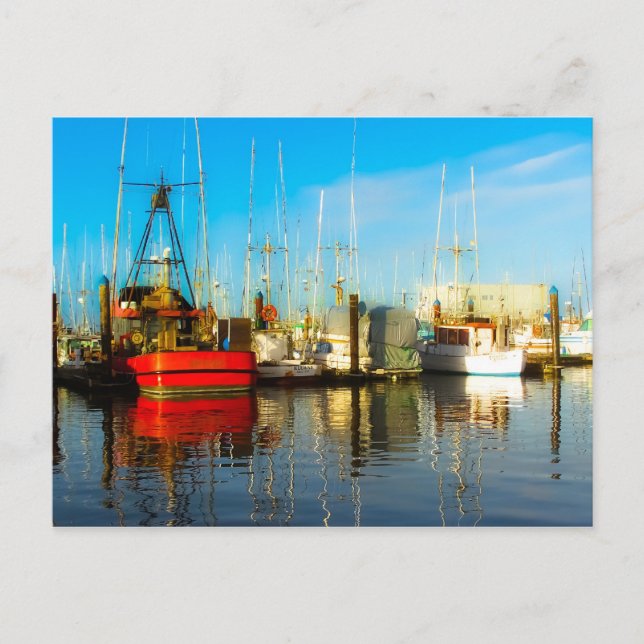 All Docked Up Postcard (Front)