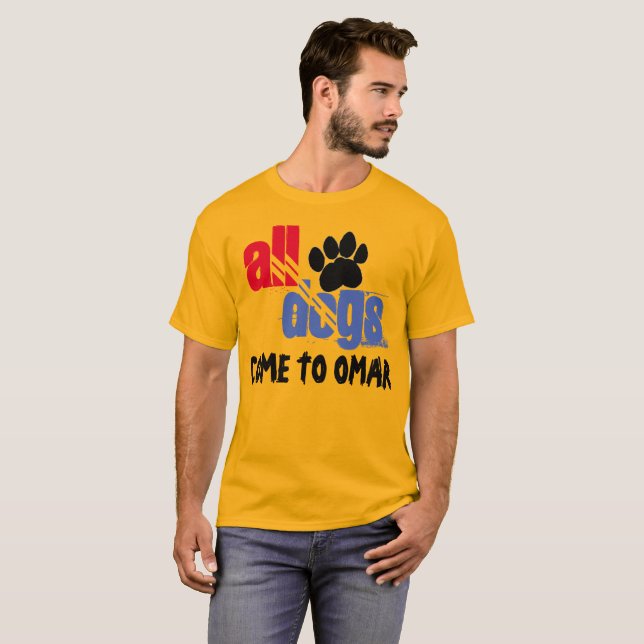 All Dogs T-shirt (Front Full)