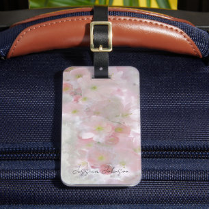 All Dreams in Pink Luggage Tag