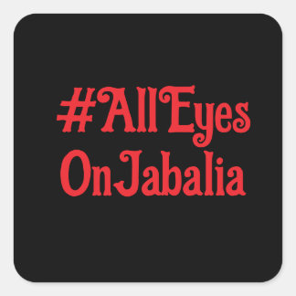 All Eyes On Jabalia Stickers