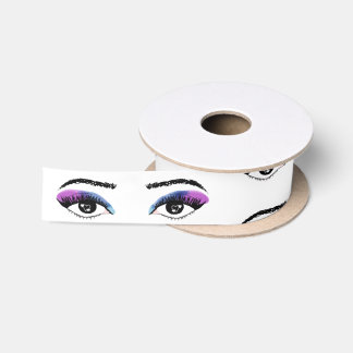 All Eyes on you Happy Birthday Satin Ribbon
