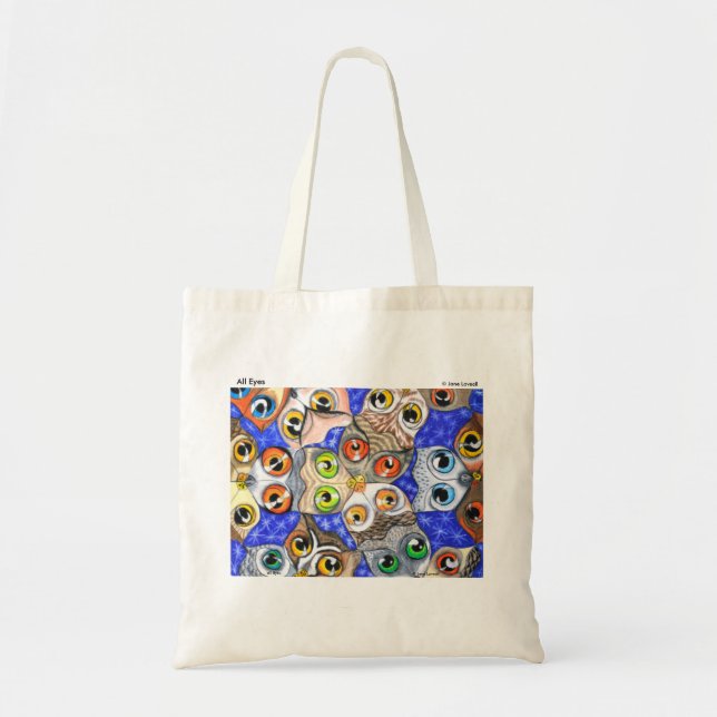 All Eyes Tote Bag (Front)