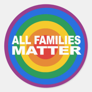 All families matter Bumper Sticker