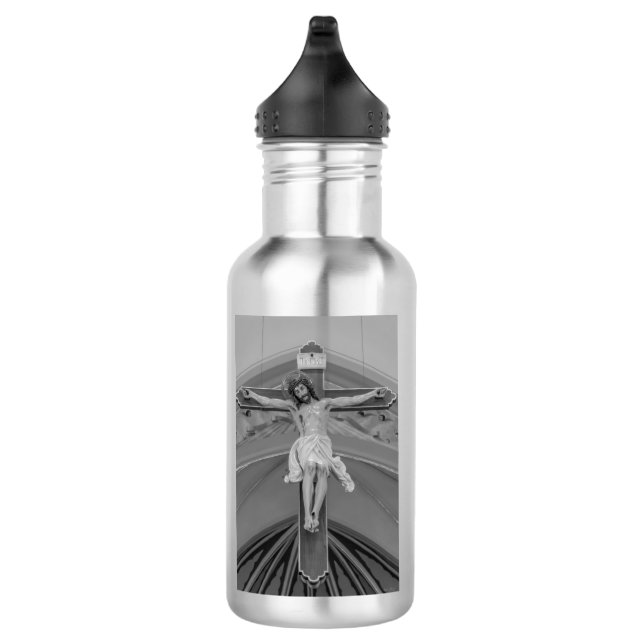 All For You Grayscale Water Bottle (Right)