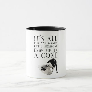 All fun & games until someone ends up in a cone mug