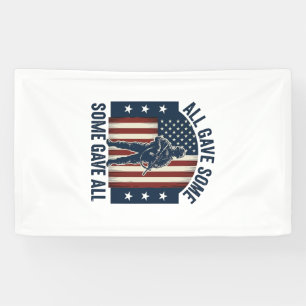All Gave Some Some Gave All Veteran Tribute Design Banner