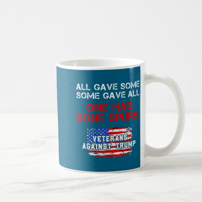 All Gave Some Veteran's Day Design Coffee Mug (Right)