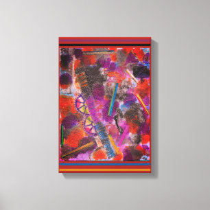 All Geared Up Stretched Canvas Print