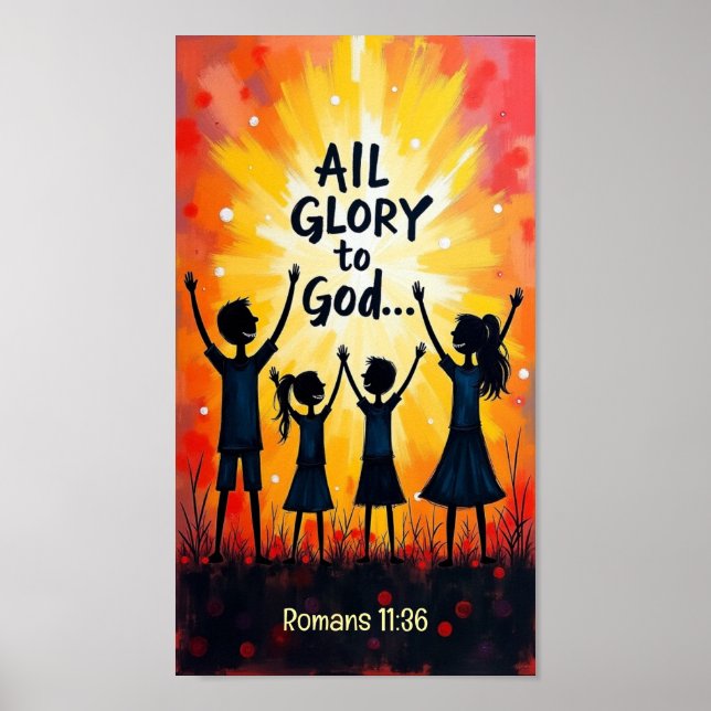All Glory to God  Poster (Front)