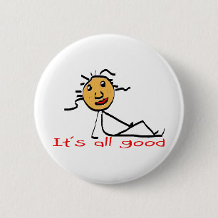 all good 6 cm round badge
