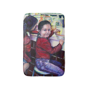 All Good Girls Get Ice Cream Bath Mat