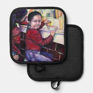 All Good Girls Get Ice Cream Pot Holder