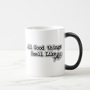 All Good things Smell Like Fish Funny Fishing Magic Mug