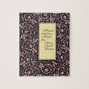 All Good Things Victorian Vine Pattern Jigsaw Puzzle