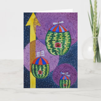 All Good Watermelon Go to Heaven Card