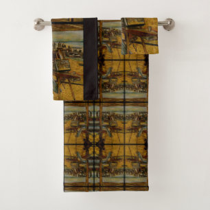 All Great Painting Starts with One Brush Stroke, Bath Towel Set