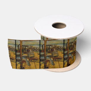 All Great Painting starts with one Brush Stroke Satin Ribbon