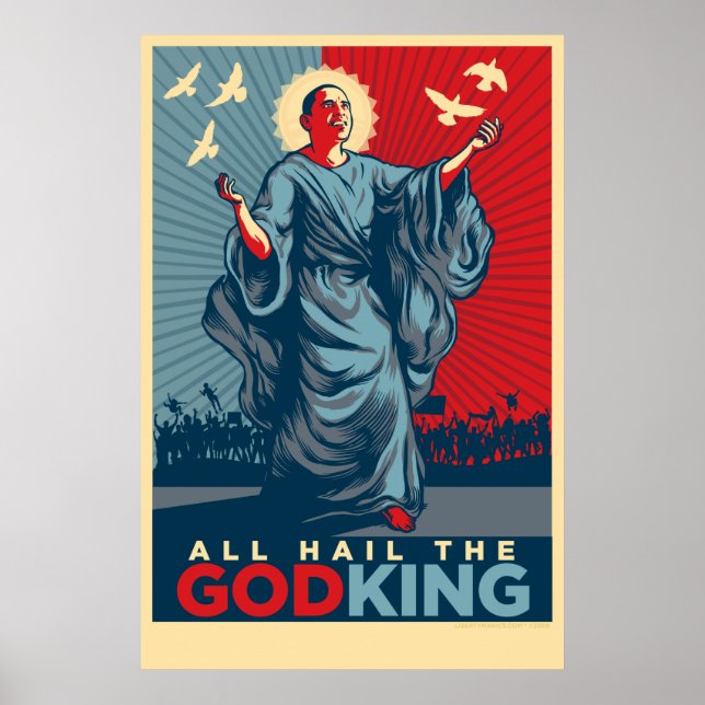 All Hail The God-King Poster (Front)