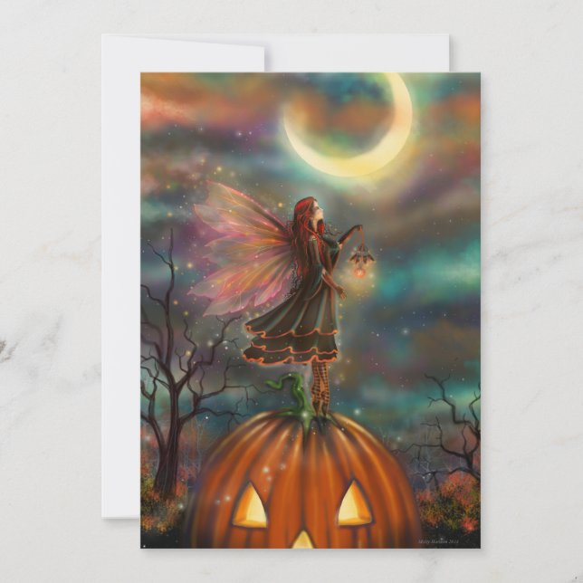 All Hallows Eve Flat Invitation (Front)