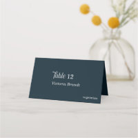 All Hallows Eve Folded Place Card