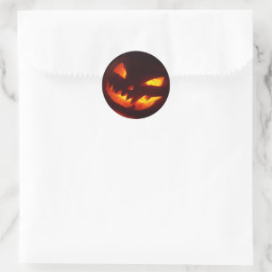 All Hallow's Eve Halloween Classic Round Sticker