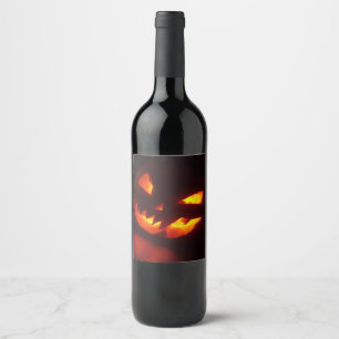 All Hallow's Eve Halloween Classic Wine Label