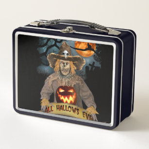 ALL HALLOWS EVE METAL LUNCH BOX