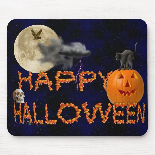 All Hallows Eve Mouse Pad (Front)