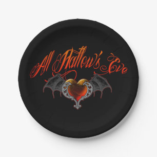 All Hallow's Eve Paper Plate