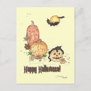 All Hallows Eve Postcard