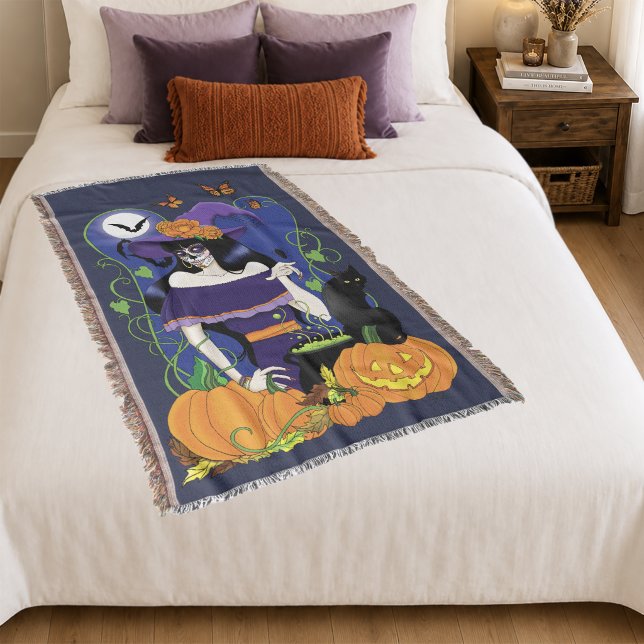 All Hallow's Eve Throw Blanket (Creator Uploaded)